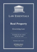 Cover: Real Property, Law Essentials - Sterling Education