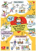 Cover: Schatzkarte der kindlichen Ressourcen - Don Bosco Medien