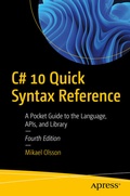 Cover: C# 10 Quick Syntax Reference - APress
