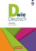 Cover: D wie Deutsch - Arbeitshefte Basis und Plus - Ausgabe 2018 - 9. Schuljahr - Cornelsen Verlag