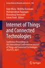 Cover: Internet of Things and Connected Technologies - Springer