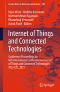 Cover: Internet of Things and Connected Technologies - Springer