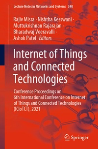 Enlarge image Cover: Internet of Things and Connected Technologies - Springer