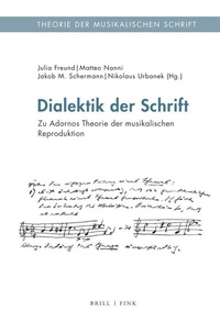 Abbildung von: Dialektik der Schrift - Brill | Fink