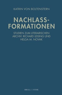 Abbildung von: Nachlassformationen - Brill | Fink