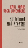 Cover: B&uuml;ffelhaut und Kreatur - Wallstein