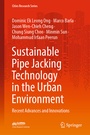 Cover: Sustainable Pipe Jacking Technology in the Urban Environment - Springer