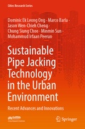 Cover: Sustainable Pipe Jacking Technology in the Urban Environment - Springer
