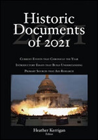 Enlarge image Cover: Historic Documents of 2021 - CQ Press
