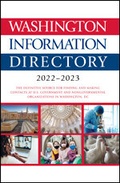 Cover: Washington Information Directory 2022-2023 - CQ Press