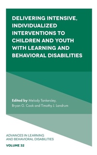 Enlarge image Cover: Delivering Intensive, Individualized Interventions to Children and Youth with Learning and Behavioral Disabilities - Emerald Publishing Limited