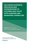 Abbildung von: Delivering Intensive, Individualized Interventions to Children and Youth with Learning and Behavioral Disabilities - Emerald Publishing Limited