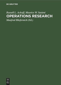 Enlarge image Cover: Operations Research - De Gruyter
