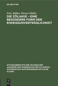 Cover: Die Z&ouml;liakie - Eine besondere Form der Eiweissunvertr&auml;glichkeit - De Gruyter