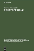 Bild: Rohstoff Holz - Mercury Learning and Information