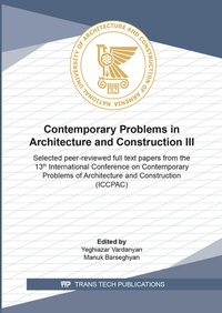 Enlarge image Cover: Contemporary Problems in Architecture and Construction III - Trans Tech Publications Ltd