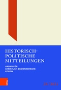 Cover: Historisch-Politische Mitteilungen - B&ouml;hlau