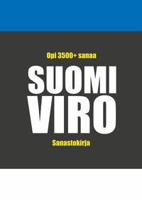 Abbildung von: Suomi-viro sanastokirja - Books on Demand