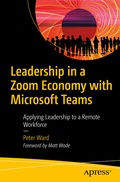 Bild: Leadership in a Zoom Economy with Microsoft Teams - APress