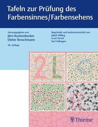 Abbildung von: Tafeln zur Prüfung des Farbensinnes / Farbensehens - Thieme