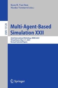 Abbildung von: Multi-Agent-Based Simulation XXII - Springer