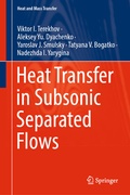 Cover: Heat Transfer in Subsonic Separated Flows - Springer