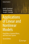 Cover: Applications of Linear and Nonlinear Models - Springer