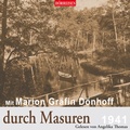 Cover: Mit Marion Gr&auml;fin D&ouml;nhoff durch Masuren - Audiolino