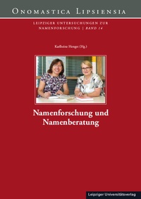 Abbildung von: Namenforschung und Namenberatung - Leipziger Uni-Vlg