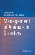 Cover: Management of Animals in Disasters - Springer