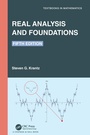 Cover: Real Analysis and Foundations - Chapman & Hall/CRC