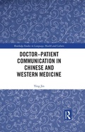 Cover: Doctor-patient Communication in Chinese and Western Medicine - Routledge