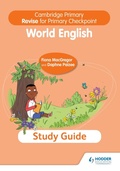 Cover: Cambridge Primary Revise for Primary Checkpoint World English Study Guide - Hodder Education