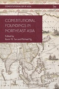 Cover: Constitutional Foundings in Northeast Asia - Hart Publishing