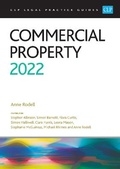 Cover: Commercial Property - The University of Law Publishing Limited