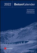 Cover: Beton-Kalender. Taschenbuch f&uuml;r Beton-, Stahlbeton und Spannbeton... / Beton-Kalender 2022 - Ernst & Sohn