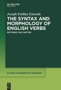 Cover: The Syntax and Morphology of English Verbs - De Gruyter Mouton