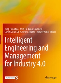 Enlarge image Cover: Intelligent Engineering and Management for Industry 4.0 - Springer
