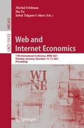 Bild: Web and Internet Economics - Springer