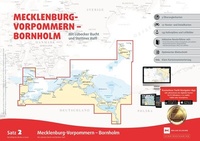 Abbildung von: Sportbootkarten Satz 2: Mecklenburg-Vorpommern - Bornholm (Ausgabe 2022) - Delius Klasing