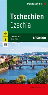 Abbildung von: Tschechien, Straßenkarte 1:250.000, freytag & berndt - Freytag-Berndt und ARTARIA