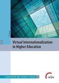 Cover: Virtual Internationalization in Higher Education - wbv Media