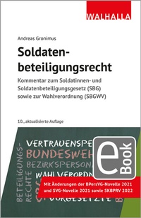 Abbildung von: Soldatenbeteiligungsrecht - Walhalla