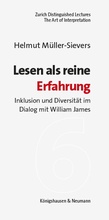 Cover: Lesen als reine Erfahrung - K&ouml;nigshausen & Neumann