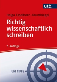Abbildung von: Richtig wissenschaftlich schreiben - UTB