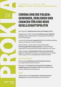 Abbildung von: Corona und die Folgen: Gewinner, Verlierer und Chancen für eine neue Gesellschaftspolitik - Bertz und Fischer