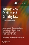 Cover: International Conflict and Security Law - T.M.C. Asser Press