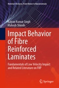Cover: Impact Behavior of Fibre Reinforced Laminates - Springer
