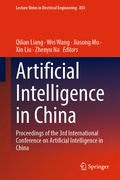 Cover: Artificial Intelligence in China - Springer