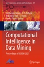 Cover: Computational Intelligence in Data Mining - Springer